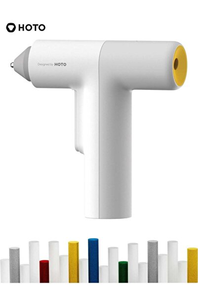 hoto مسدس غراء ساخن أوتوماتيكي - مسدس غراء لاسلكي للأعمال اليدوية، والإصلاحات...