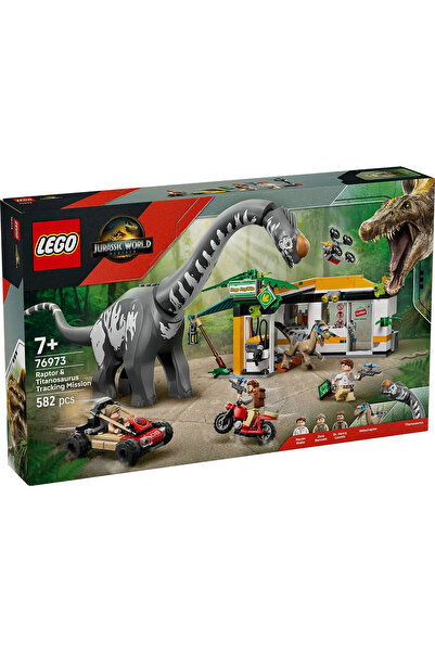 LEGO Jurassic World 76973 Set de misiuni de urmărire a dinozaurilor
