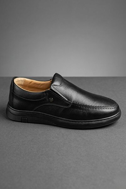 MUGGO LEGACY piele naturală fără șireturi Pantofi casual clasici pentru bărba...