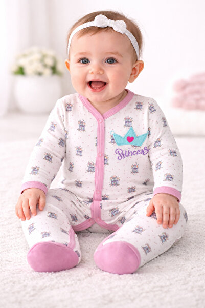 mothers dream Premium Baby Romper / Jumpsuit – Soft Cotton Sleepsuit (0–9 Mon...