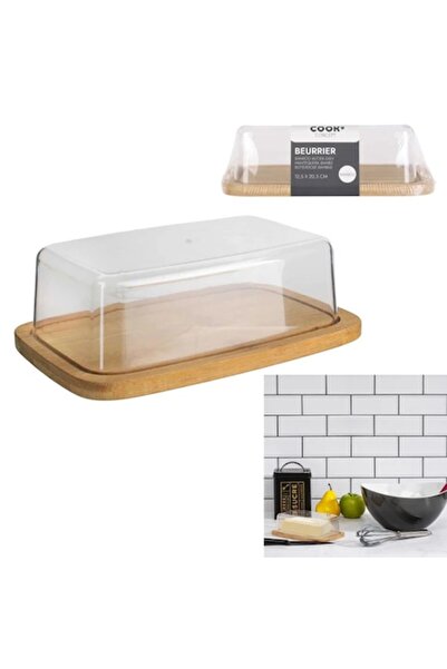 Cook Concept Bamboo Butter Dish with Lid