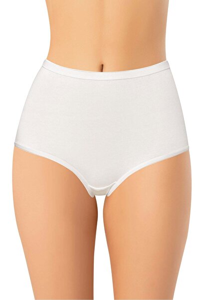 ERDEM İÇ GİYİM Erdem Beyaz bumbac elastan talie înaltă Chiloți 2519