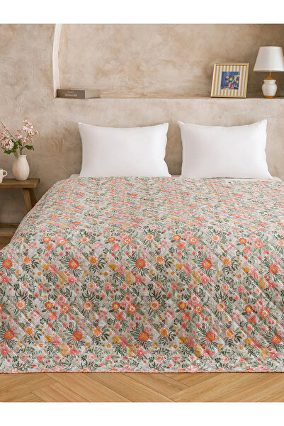 LC Waikiki Mixed Floral Pattern Double Bedspread