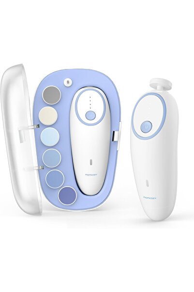 Momcozy مبرد أظافر كهربائي للأطفال، مقص أظافر كهربائي قابل لإعادة الشحن للأطف...