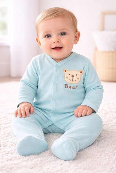 mothers dream Premium Baby Romper – Soft Cotton Sleepsuit (0–9 Months)