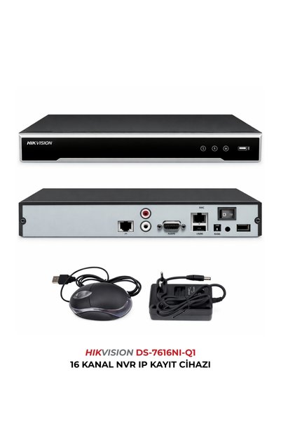 Hikvision DS-7616NI-Q1 16 Kanal NVR 8MP Kamera Destekli Kayıt Cihazı