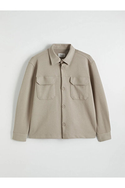 LC Waikiki Brown Comfortable Fit Men's Shirt