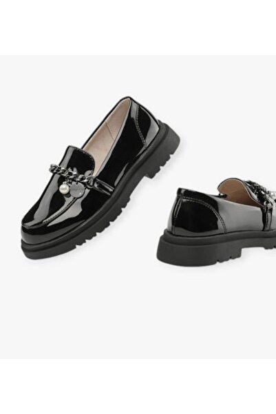 MAYORAL Black children's Leather shoes