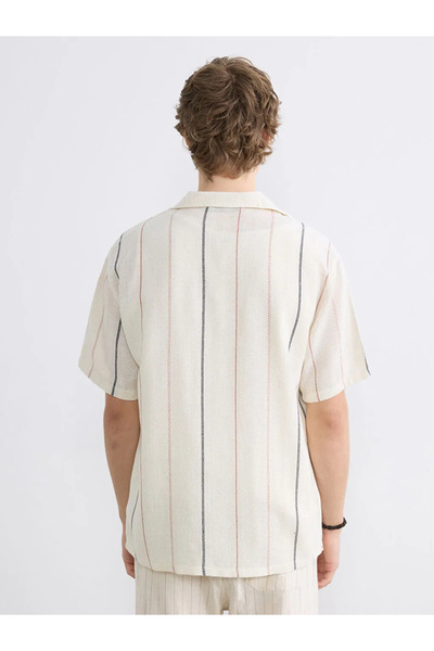 LC Waikiki Beige Regular Fit Men's Shirt