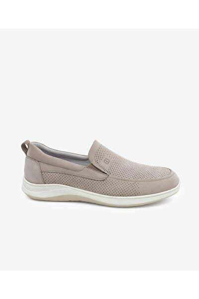 Greyder Erkek Vizon Hakiki Deri Comfort Ayakkabı 6Y1FA64674