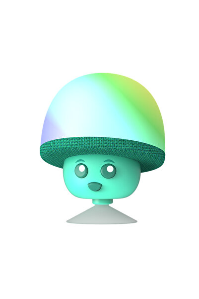 Mob Mega Mush green portable Bluetooth speaker – wireless, compact, ideal for...