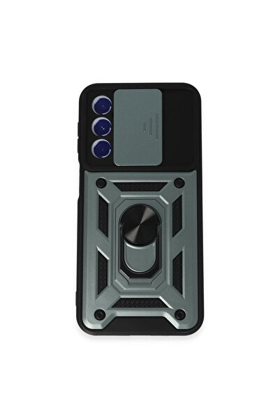 cepmoda حافظة سامسونج جالاكسي "M34 (5G)" ذات الطبقة المزدوجة - حلقة، حامل، غط...