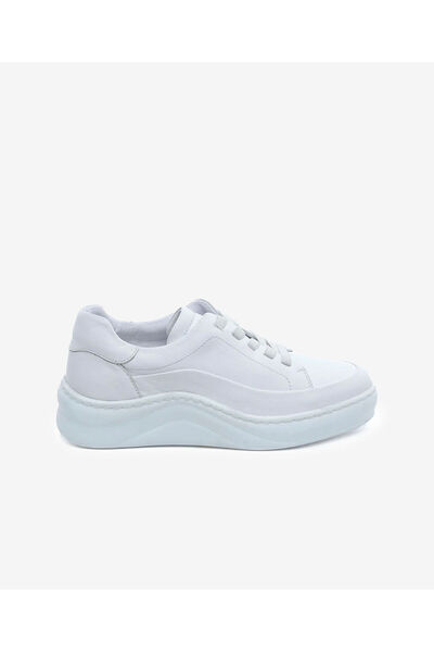 Greyder Kadın Beyaz Hakiki Deri Casual Ayakkabı 6Y2FA59052