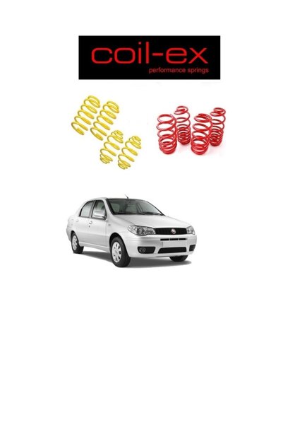 X POWER TUNİNG fiat albea 2001-2009 coil-ex 4.cm spor helezon yay