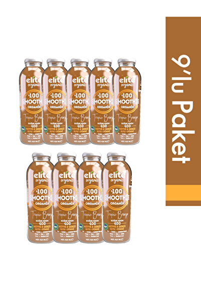Elite Naturel 9'lu Organik Smoothie Tropıc Breeze 414 Ml