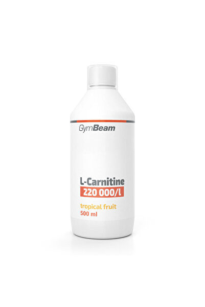GymBeam L-Carnitină, 500 ml, fructe tropicale