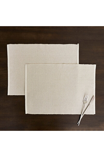 Home Box Atlanta Lino 2-Piece Placemat Set - 33x48 cm