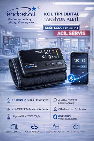 MediWitt TANSİYON ALETİ ÜST KOLDAN BİRLEŞİK MANŞON - BLUETOOTH MOBİL UYGULAMALI