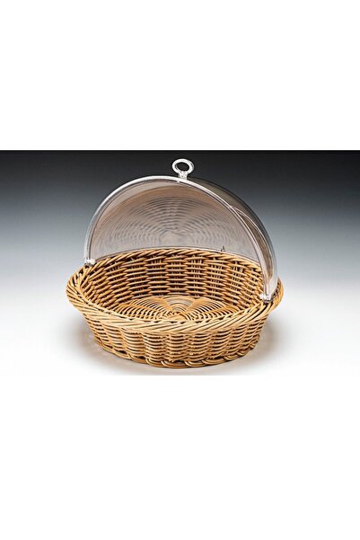 Zicco غطاء من البولي كربونات، وعاء دائري الشكل مع سلة