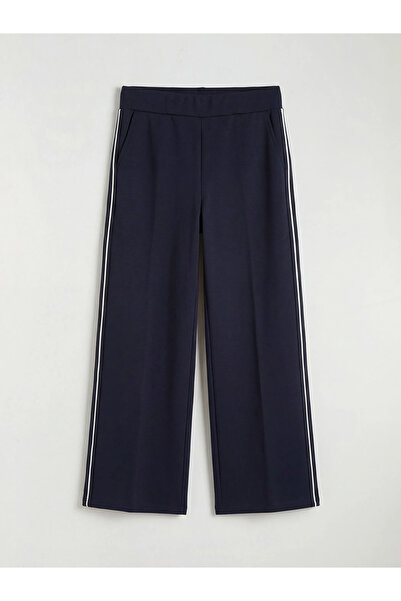 LC Waikiki Navy Blue Elastic Waist Soft Touch Women's Sweatpants