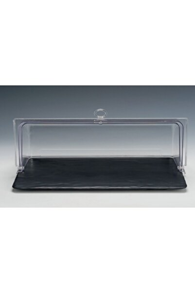 Zicco صينية عرض مع غطاء قابل للطي وصينية من الميلامين