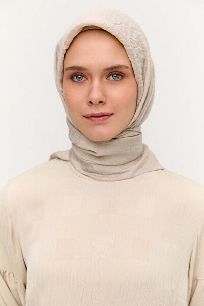 Setrms Kare Desenli Viskon Eşarp