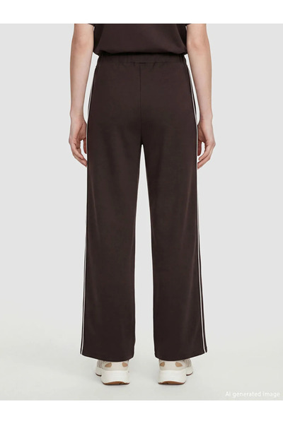 LC Waikiki Brown Elastic Waist Soft Touch Women's Sweatpants