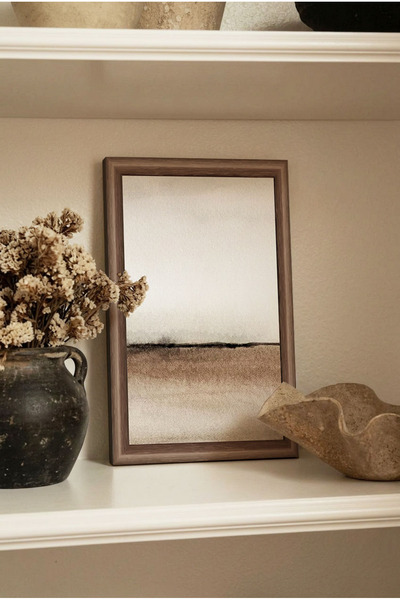 Zevahir Mobilya Dekorasyon 1 bucată de tablou vintage din MDF cu aspect de ca...