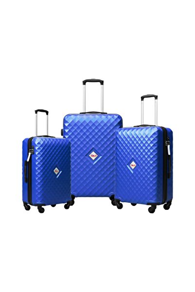 Solo طقم من ثلاث قطع من مادة ABS باللون الأزرق