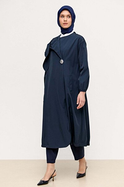 Setrms Mono Kapamalı Oversize Pardesü