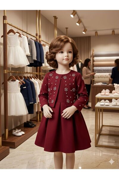 Pyramid masterpieces Girls two piece dress
