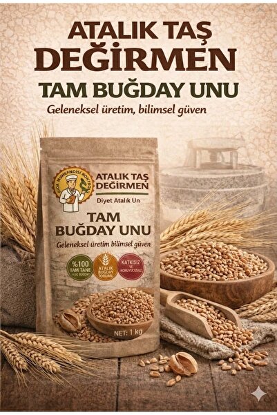 Diyet Glutensiz Tam Buğday Unu 1 Kg (Gluten İçerir)