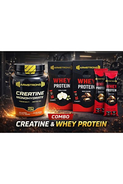 Armstrong مسحوق بروتين مصل اللبن