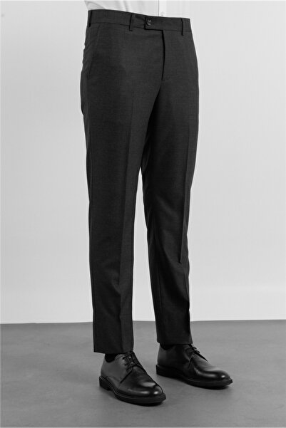 İmza Black Side Pocket Comfort Fit Stretchy Trousers 1003255176