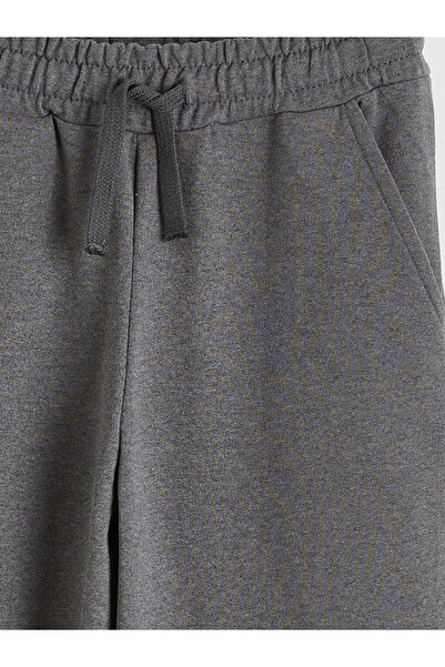 LC Waikiki Gray Elastic Waist Boys Jogger Sweatpants