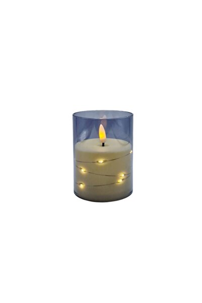 decotoys Lumanare led fumurie 15cm