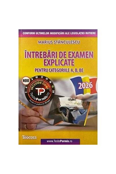 Editura Teocora Exam questions explained for categories A