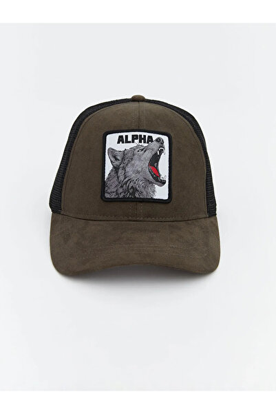 LC Waikiki Anthracite Suede Look Men's Cap Hat