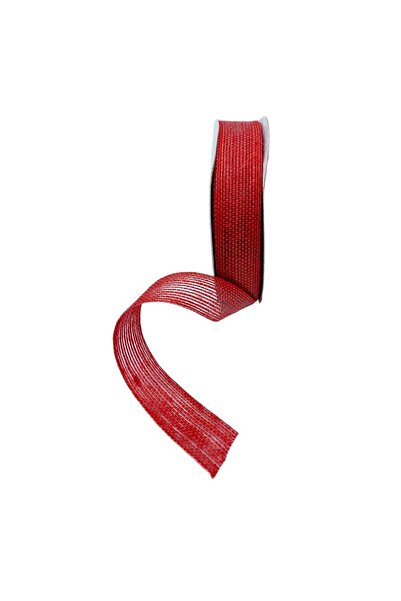 decotoys Rola iuta decorativa bordo 1ps