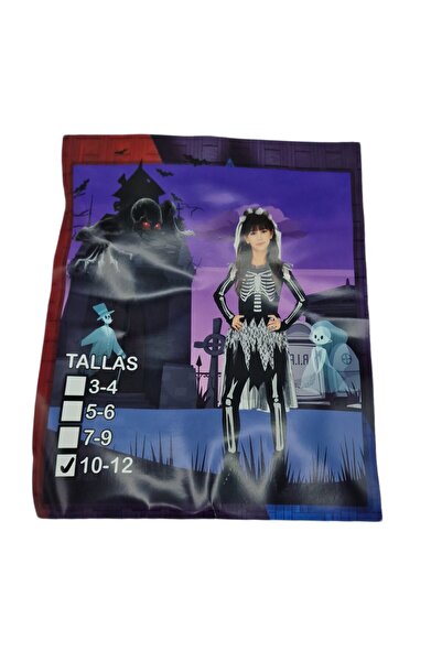 decotoys Costum schelet Halloween