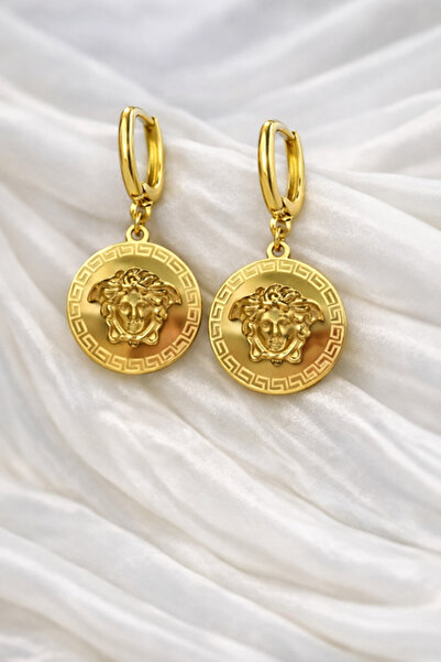 Inovius Elegant Earrings, Gold Plated Copper - LMG4017