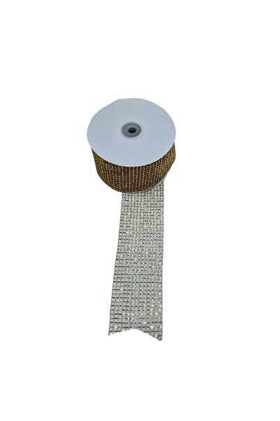 decotoys Rola decorativa auriu 6,5cm x 20m