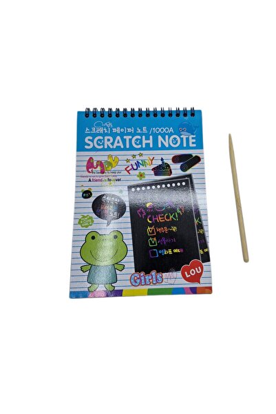 decotoys Carnețel răzuibil 8 pagini