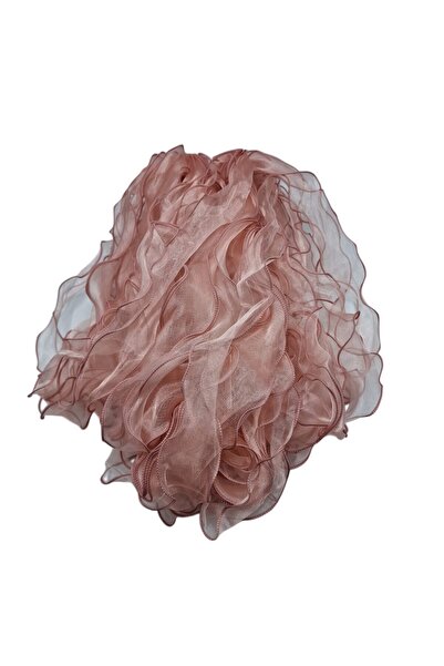 decotoys Salmon decorative veil roll 50m x 7cm