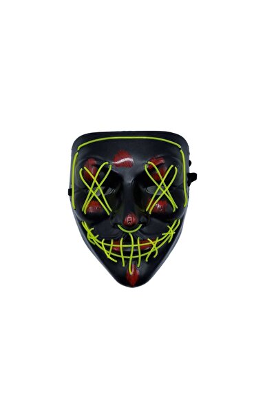 decotoys Mască Plastic cu led