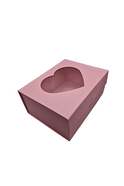 decotoys Pink foldable cardboard box M