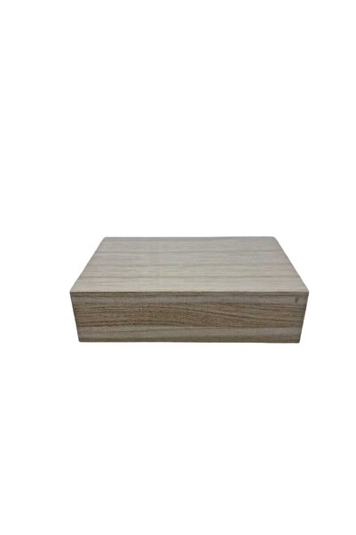 decotoys Wooden box 1pc rectangular 2/set