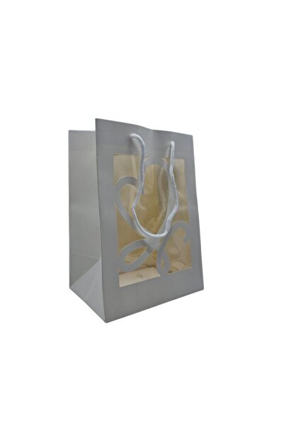 decotoys White cardboard bags with visor M