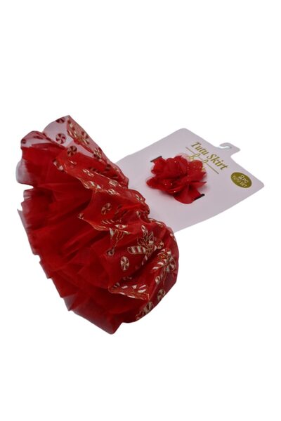 decotoys Fusta bebeluș 2/set roșie cu acadele