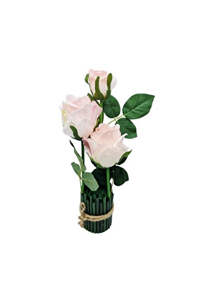 decotoys Buchet din flori artificiale 3 Trandafiri